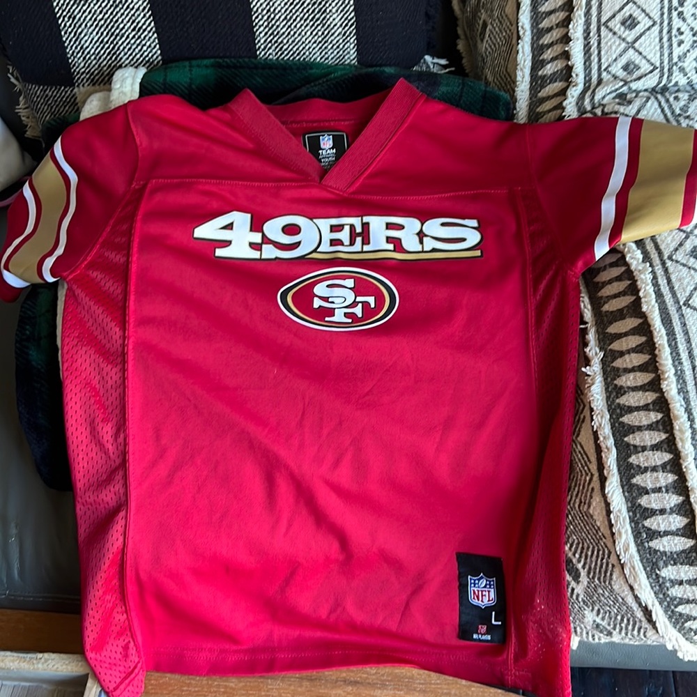49ers Jersey Youth Large